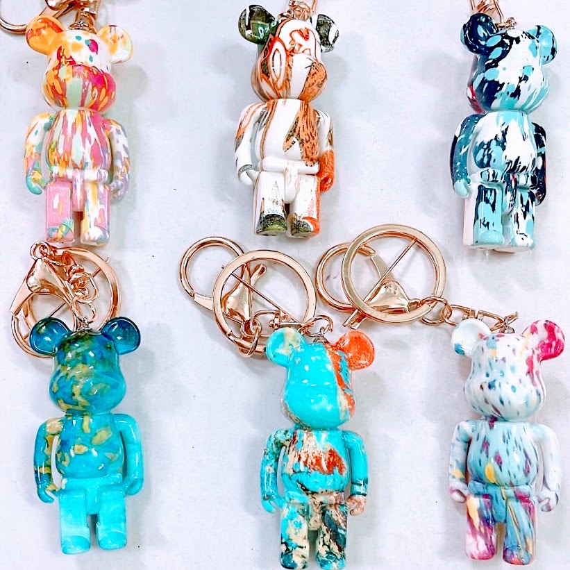 mk bearbrick keychain paint color lemonshop.jpg